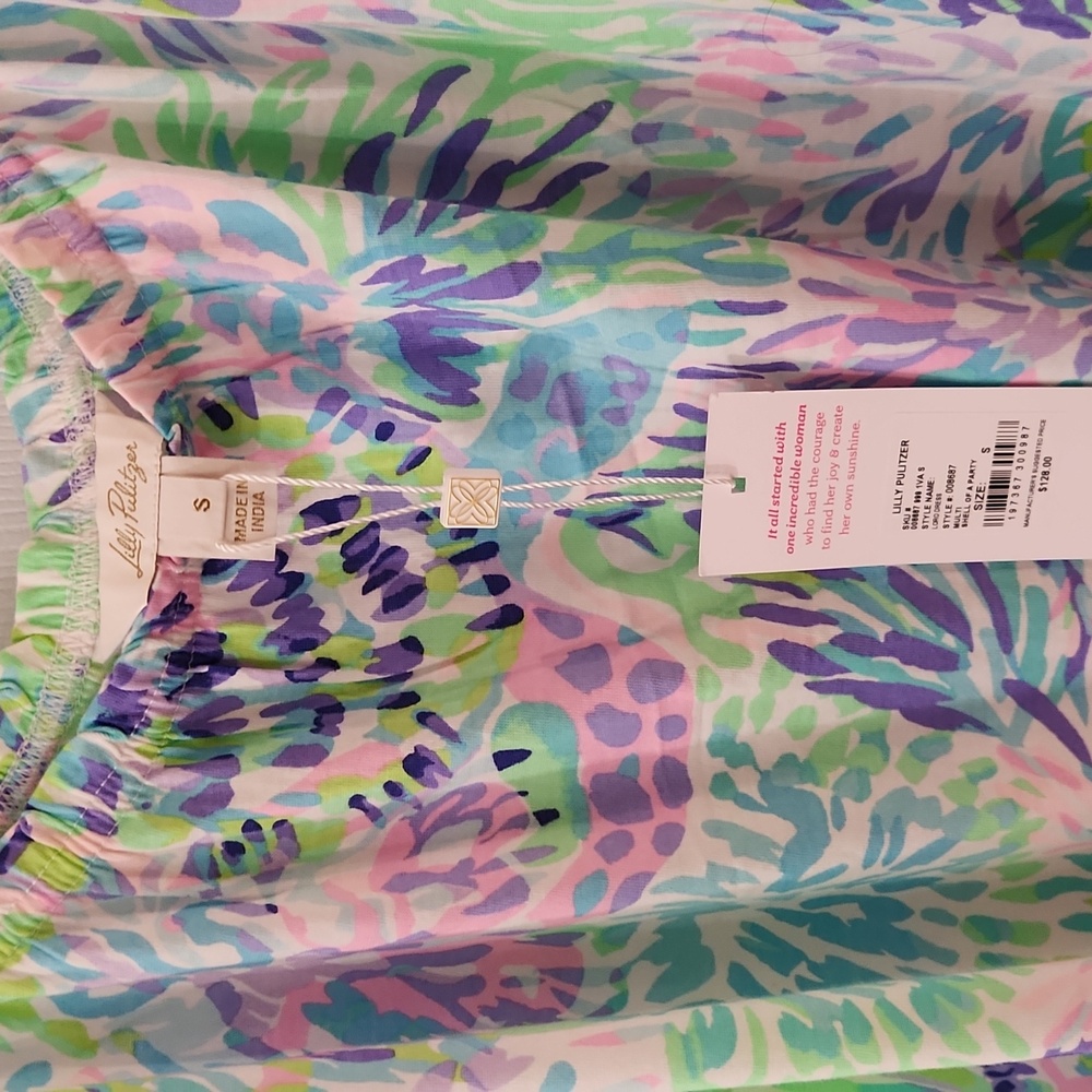 Lilly Pulitzer Loro Swing Dress, Size Small, Nwt, Runs Large - Picture 2 of 3